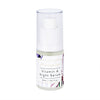 bottle of vitamin A night serum in a 30ml glass pump bottle on a white background