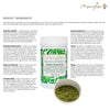 Alkalise Green & Go Formulated Organic Vegan Superfood Blend : Alkaline & gently detoxify, naturally rich in chlorophyll & iodine. Switch on daily cleanse, elimination & energy cycles!