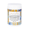 tub of nourish formulated blend on a white background