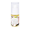 bottle of mayella cleansing serum in a 15ml glass pump bottle with a white background